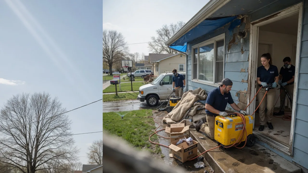 Basement Flood Cleanup in Rapelje, MT near me